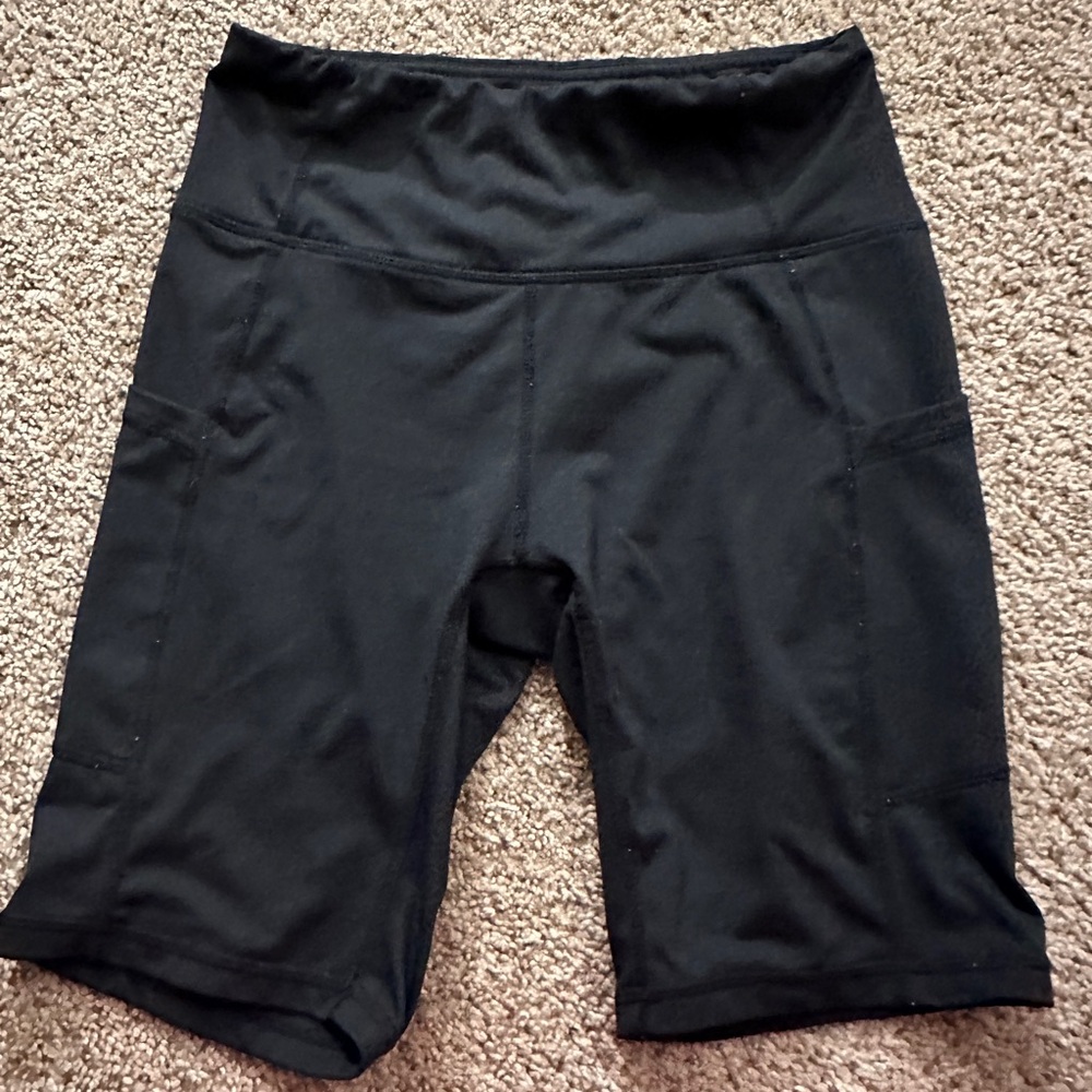 Black Biker Shorts